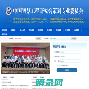 中国智慧工程研究会策划专业委员会