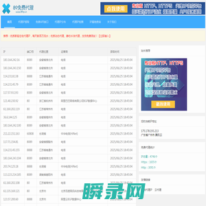89免费代理IP